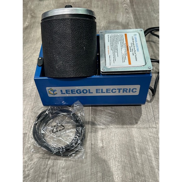 Leegol Electric Other - Leegol Electric 3 LBS Single Drum Rock Tumbler PG-LG-001 Blue Lapidary Tool 24W